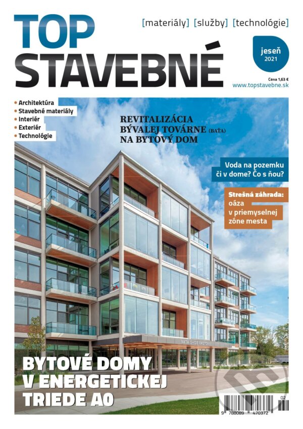 Levně Top stavebné (jeseň 2021) (Materiály, služby, technológie)