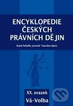 Levně Encyklopedie českých právních dějin - XX. svazek (Vá-Volba) - kniha z kategorie História