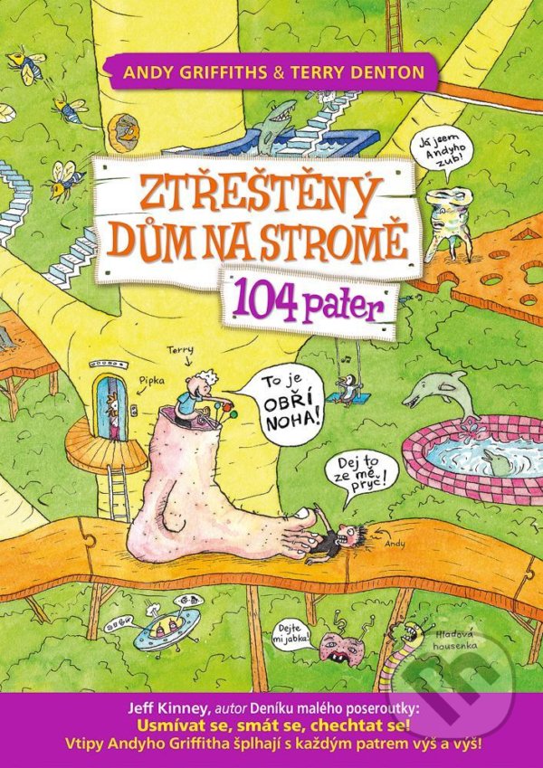 Levně Ztřeštěný dům na stromě - 104 pater - Andy Griffiths - kniha z kategorie Beletria