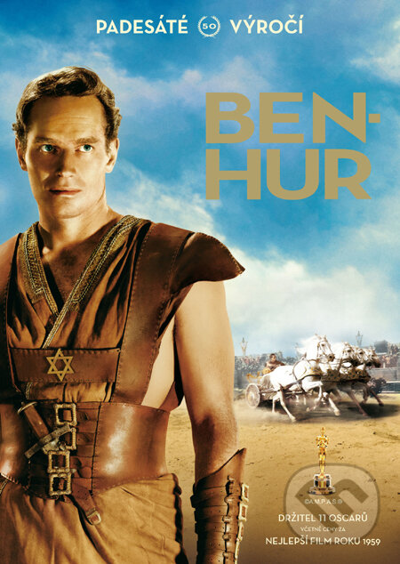 Levně Ben Hur: Výroční edice - 2 DVD - William Wyler - film z kategorie Akčné filmy