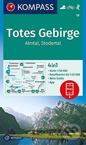 Levně Totes Gebirge, Almtalvv19 NKOM - kniha z kategorie Mapy