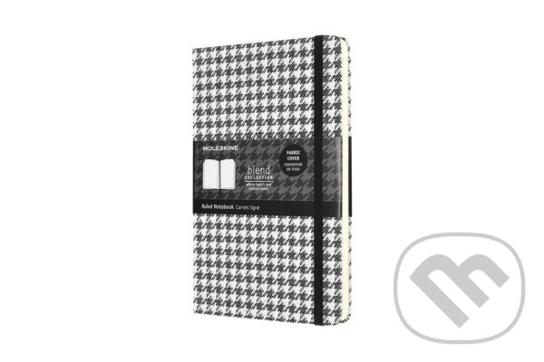 Levně Moleskine - zápisník Blend Wide Pattern (stredný, linajkovaný)