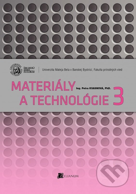 Kniha Materiály a technológie 3