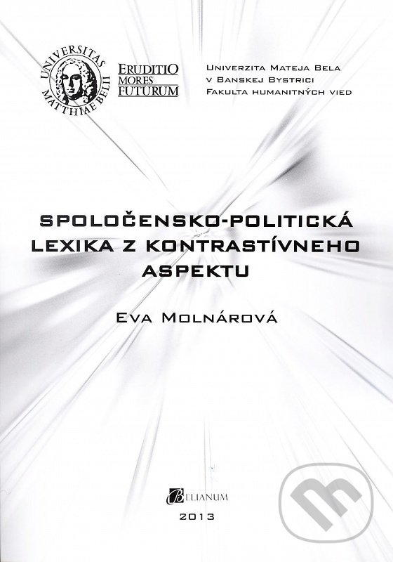 Kniha Spoločensko-politická lexika z kontrastívneho aspektu