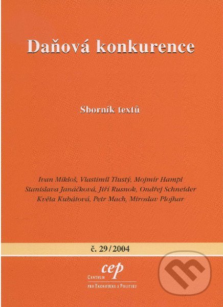 Levně Daňová konkurence (Sborník textů) - kniha z kategorie Dane
