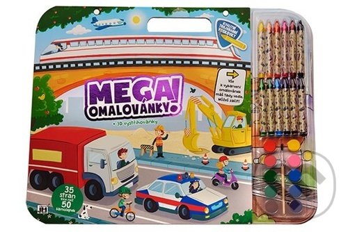 Mega omalovánky - Doprava