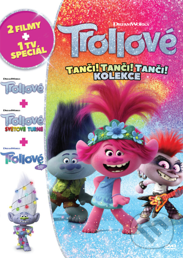Levně Trollové: Tanči! Tanči! Tanči! kolekce - Joel Crawford - film z kategorie Fantazijné rozprávky