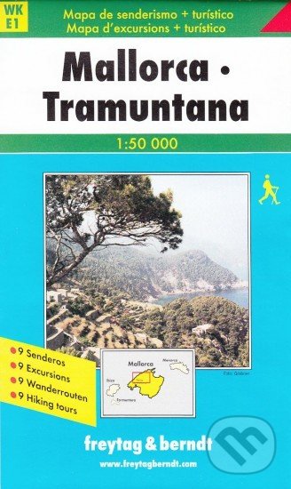 Levně Mallorca Tramontana 1:50 000 WKE 1