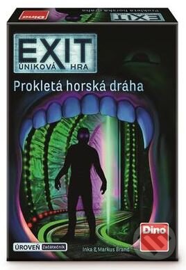 Spoločenská hra: Exit úniková hra: Prokletá horská dráha (Dino). Dino, 2021
