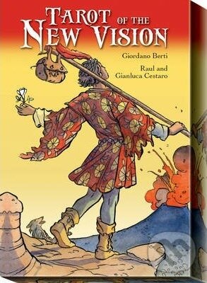 Levně Tarot of the New Vision - Mini Tarot (78 Tarot Cards with Instructions) - hra z kategorie Karty, hlavolamy