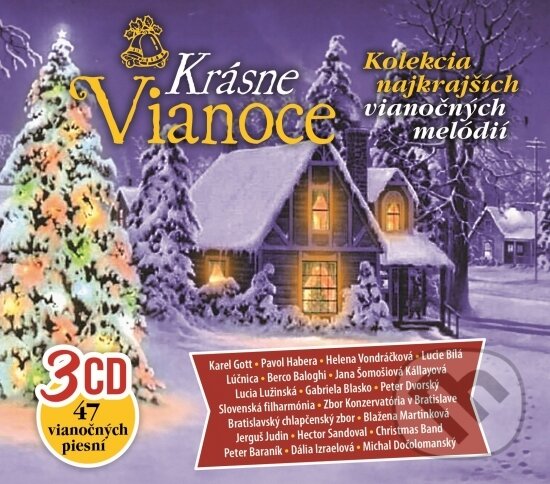 Levně Krásne Vianoce (3 CD Box)
