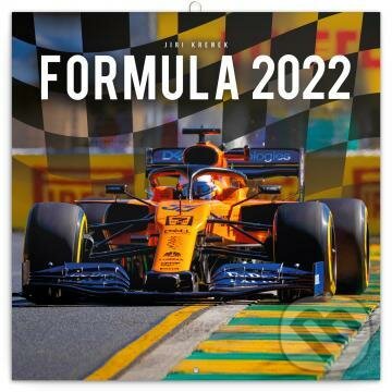 Poznámkový kalendář Formule 2022 - Jiří Křenek, Presco Group, 2021