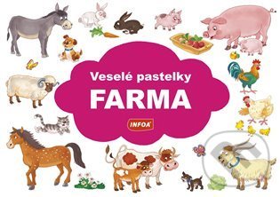 Levně Veselé pastelky - Farma - kniha z kategorie Pre deti
