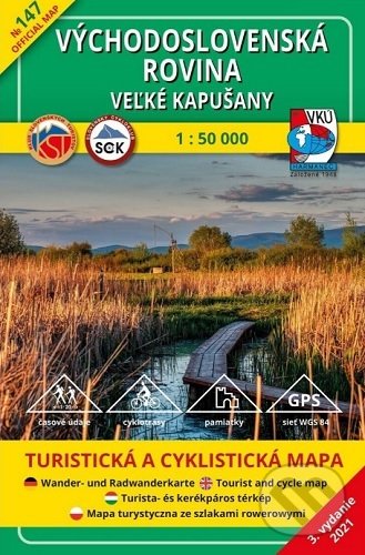 Levně Východoslovenská rovina - Veľké Kapušany 1:50 000 (3.vydanie)