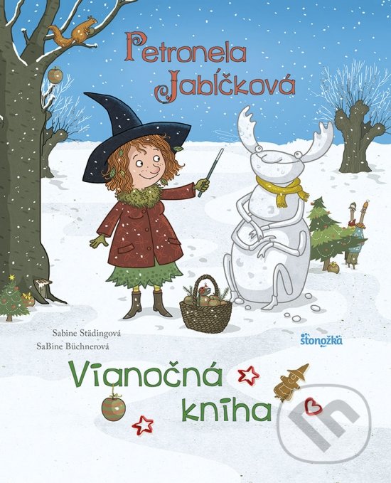 Petronela Jabĺčková: Vianočná kniha - Sabine Städing, Sabine Büchner (ilustrácie), Ikar, 2021