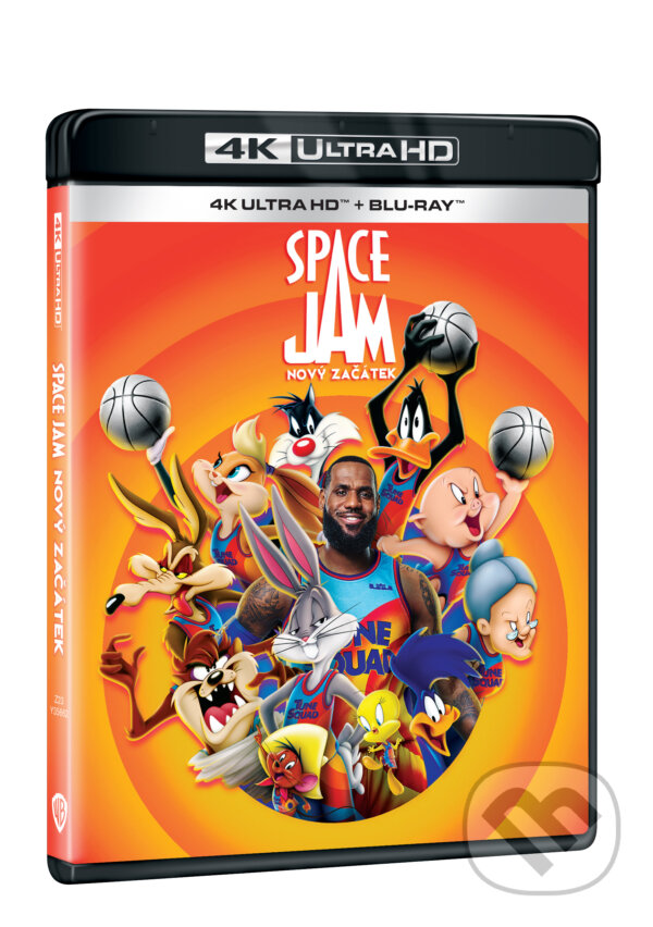 Levně Space Jam: Nový začátek Ultra HD Blu-ray (UHD+BD) - Malcolm D. Lee - film z kategorie Komédie