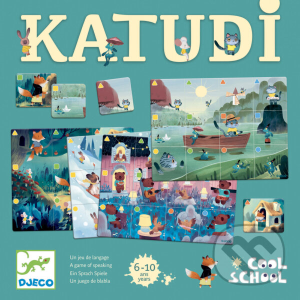 Katudi: jazykova a postrehova spolocenska hra, Djeco, 2021