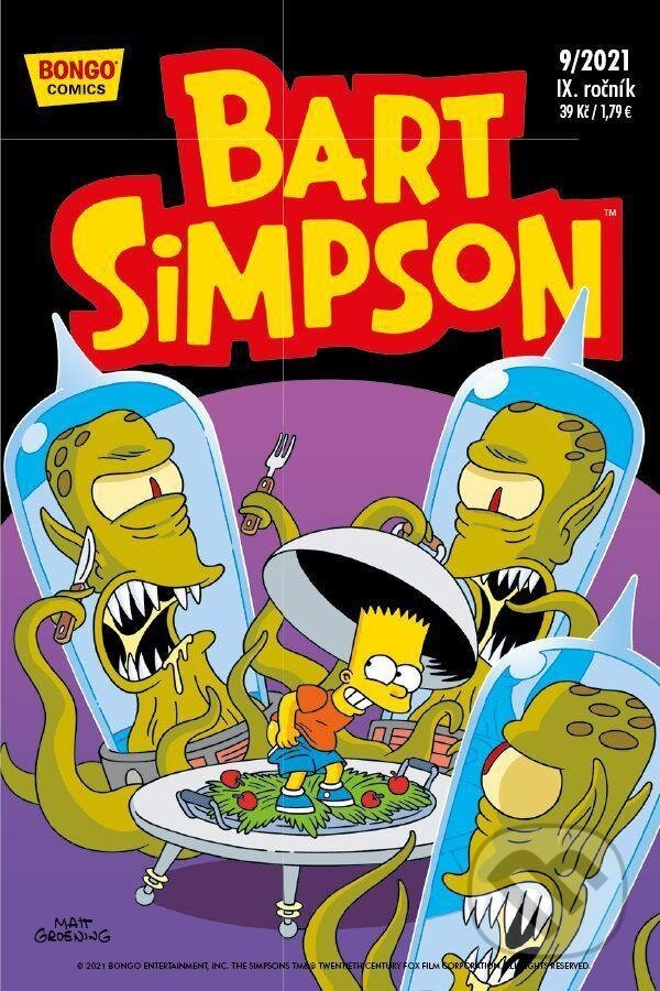 Levně Simpsonovi - Bart Simpson 9/2021