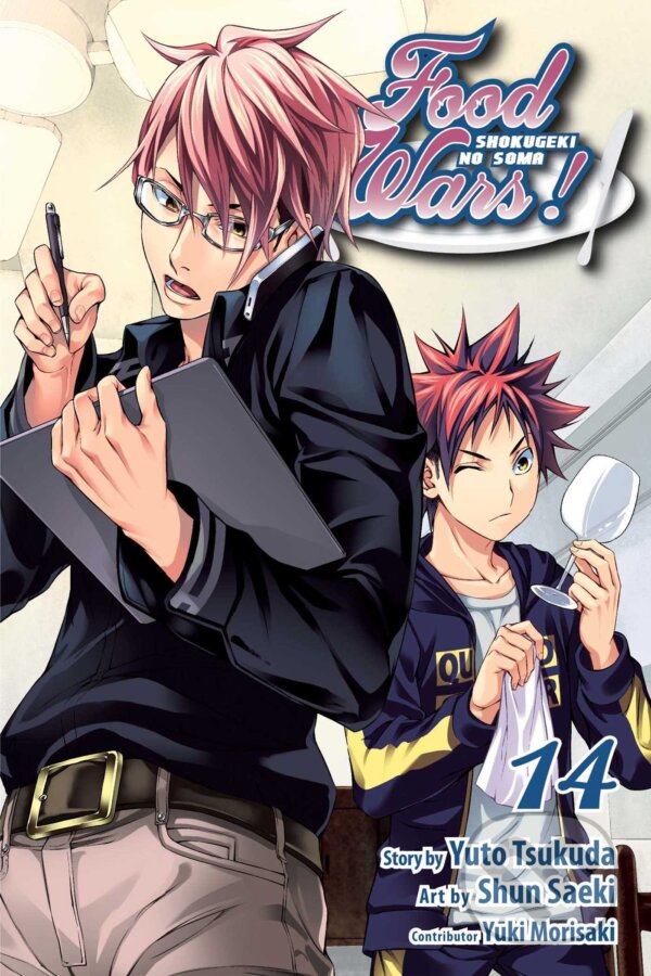 Kniha: Food Wars! 14 (Yuki Morisaki a Yuto Tsukuda). Viz Media, 2016