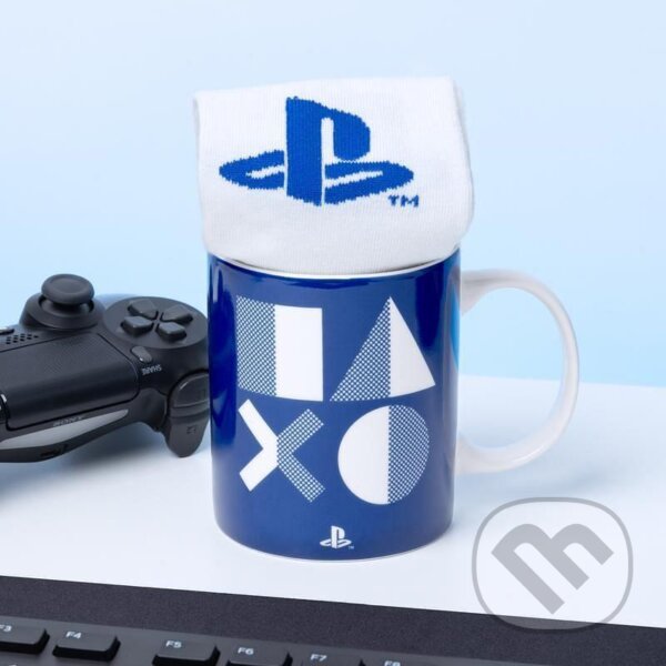 Levně Set Playstation - hrnček a ponožky