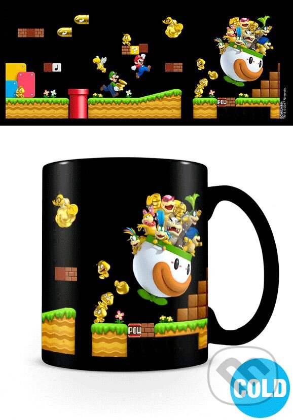 Levně Meniaci sa hrnček: Super Mario - Gold coin rush 315 ml