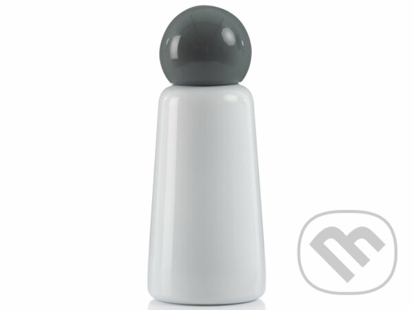 Skittle Bottle Mini 300ml White & Dark grey