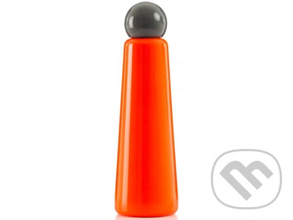 Skittle Bottle Jumbo 750ml - Coral & Dark Grey