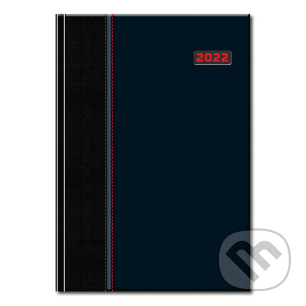 Pracovný diár Premium 2022 - čierny, Spektrum grafik, 2021