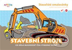 Levně Stavařské omalovánky: Stavební stroje - Tomáš Švehla (ilustrátor) - kniha z kategorie Omaľovávanky