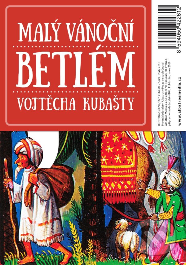 Levně Malý vánoční betlém Vojtěcha Kubašty - Dagmar Kubaštová Vrkljan, Karolina Pavlová, Marek Faltus, Robert Kubašta, Roman Kubašta
