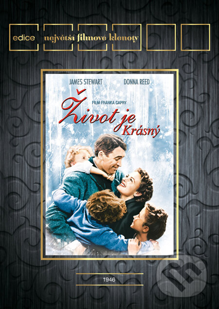 Levně Život je krásný - Filmové klenoty - Frank Capra - film z kategorie Romantické filmy
