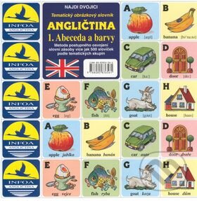 Levně Angličtina 1. Abeceda a barvy (Tematický obrázkový slovník) - kniha z kategorie Jazykové učebnice a slovníky