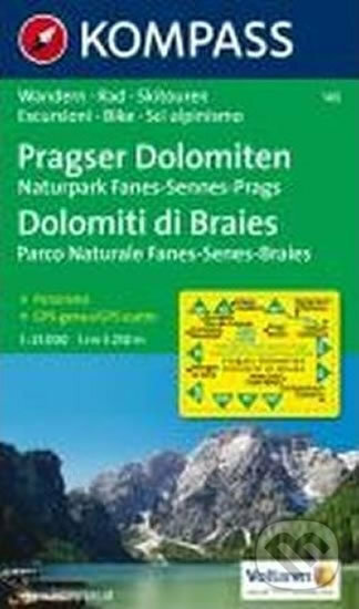 Kniha: Pragser Dolomiten  1:25 (Marco Polo). Marco Polo, 2014