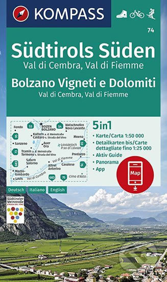 Levně Südtirols Süden, Bolzano Vigneti e Dolo