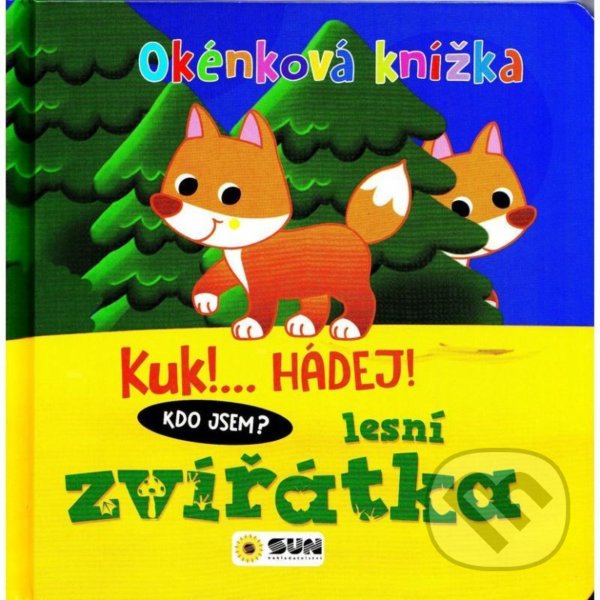 Levně Okénková knížka - Lesní zvířátka - kniha z kategorie Naučné knihy