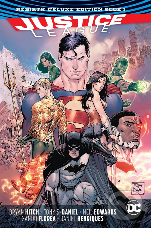Levně Justice League 1 (The Rebirth Deluxe Edition) - Bryan Hitch, Tony S. Daniel (ilustrátor) - kniha z kategorie Komiksy