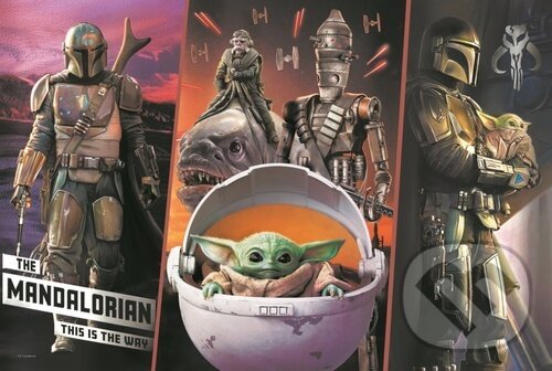 Levně The Mandalorian: Tajemný Baby Yoda - puzzle z kategorie Ostatné