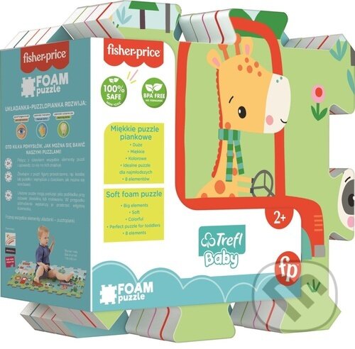 Levně Pěnové puzzle Úsměv Fisher Price - puzzle z kategorie Multi puzzle
