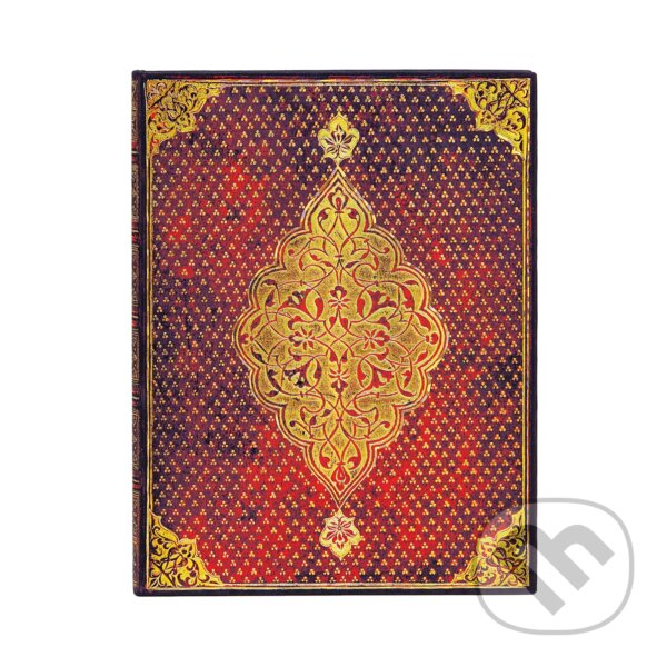 Levně Paperblanks - zápisník Golden Trefoil (ultra, linajkovaný, elastické zatváranie)