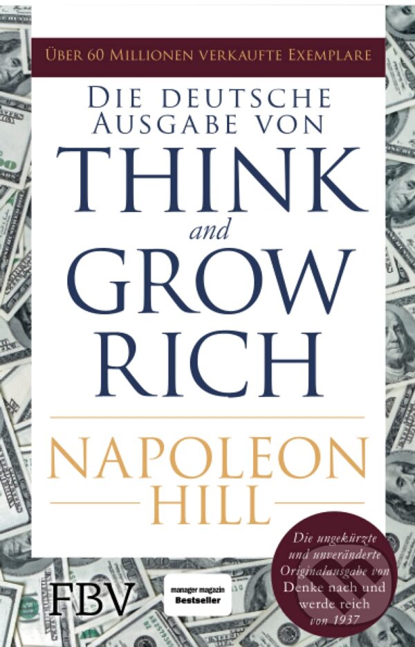 Levně Think and Grow Rich (Deutsche Ausgabe) - Napoleon Hill - kniha z kategorie Zdravie a životný štýl