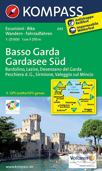 Kniha: Basso Garda-Gardasee Süd 695 (Marco Polo). Marco Polo