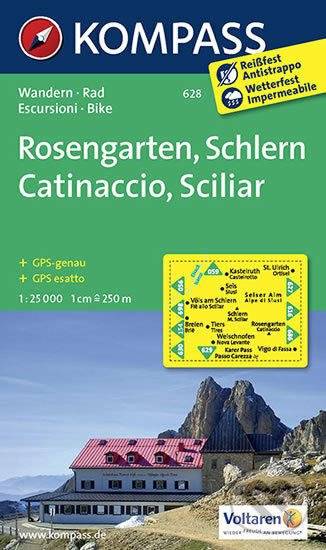 Kniha: Rosengarten-Schlern/Catinaccio (Marco Polo). Marco Polo