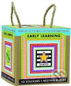 Levně Early Learning: 10 Stacking and Nesting Blocks