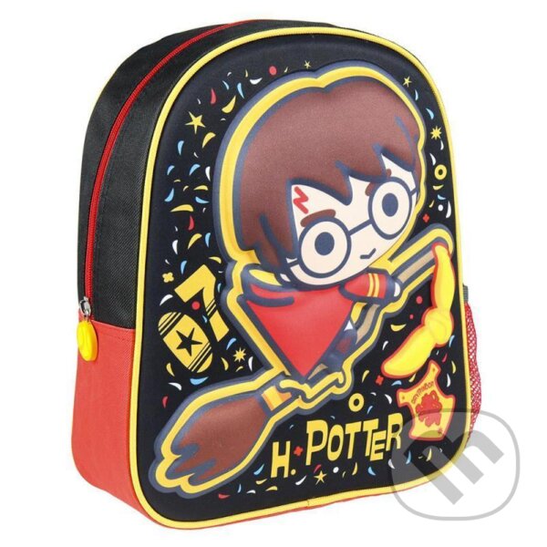 Levně Harry Potter: Batůžek 3D - Harry na koštěti