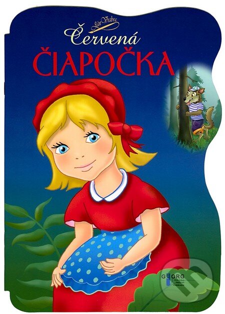 Levně Červená čiapočka - kniha z kategorie Omaľovávanky, vystrihovanie, papier