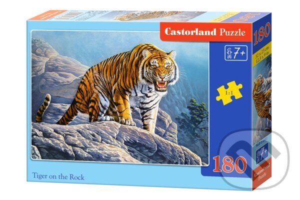 Tiger on the rock, Castorland, 2021