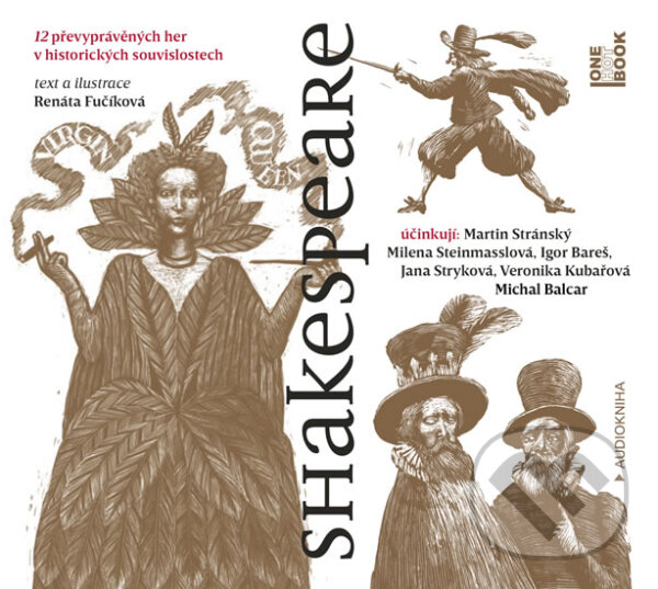 Levně Shakespeare - 12 převyprávěných her v historických souvislostech - CDmp3 - audiokniha z kategorie Beletria