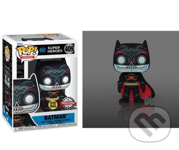 Levně Funko POP Heroes: Dia De Los DC- Batman (exclusive special edition GITD)