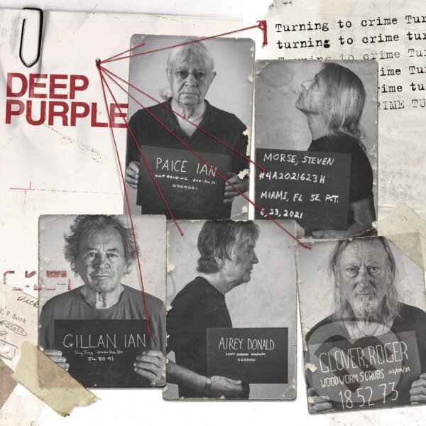 Hudobné CD: Deep Purple: Turning To Crime (Clear) LP (Hudobné albumy). Hudobné albumy, 2021