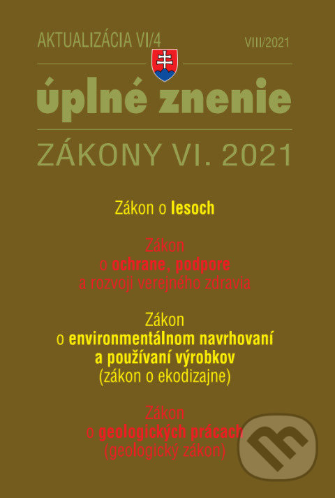 Levně Aktualizácia VI/5 - životné prostredie, odpadové a vodné hospodárstvo - kniha z kategorie Sociálne zabezpečenie